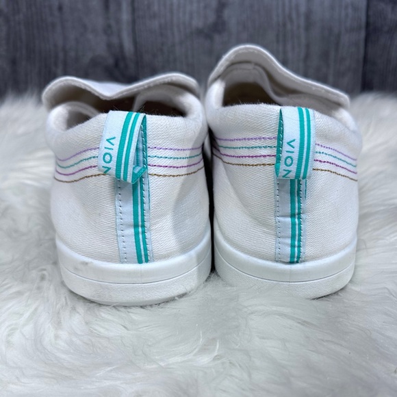 Vionic Beach White Marshall Slip On Sneakers - Picture 6 of 9